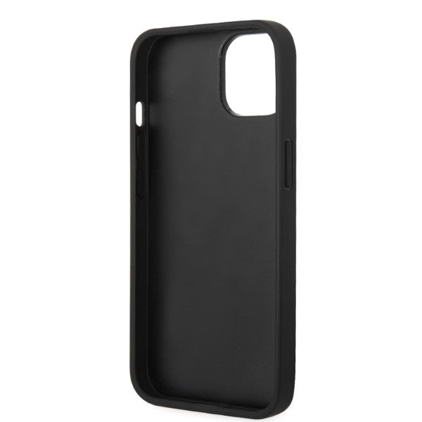 Калъф за Apple iPhone 14 Plus, Karl Lagerfeld, Glitter Choupette Patch, Сребрист