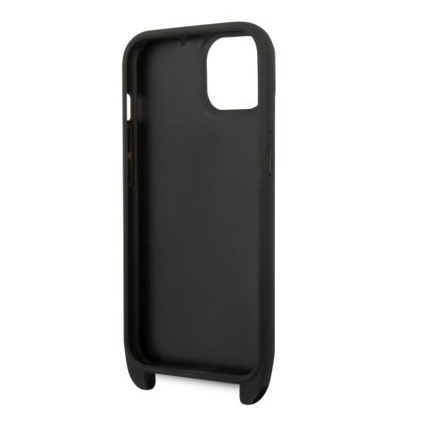 Калъф за Apple iPhone 14 Plus, Karl Lagerfeld, Monogram Ikonik Karl, Бял