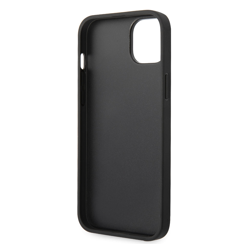 Калъф за Apple iPhone 14 Plus, Karl Lagerfeld, Monogram Stripe, Сив