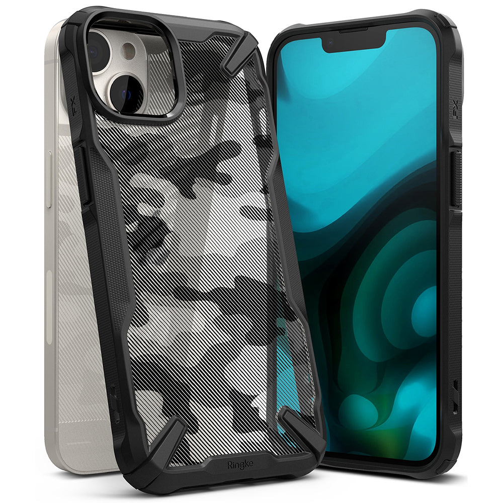 Калъф за Apple iPhone 14 Plus, Ringke, Fusion X Design, Камуфлаж