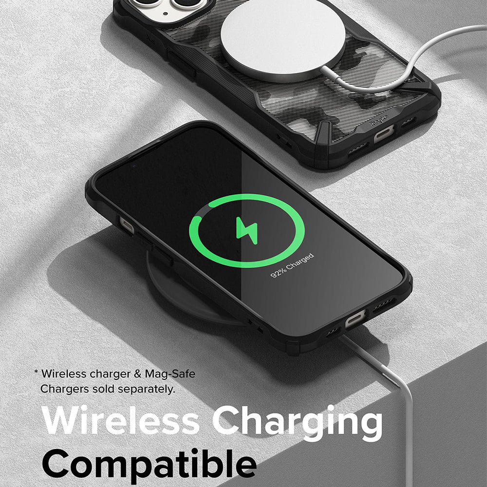 Калъф за Apple iPhone 14 Plus, Ringke, Fusion X Design, Камуфлаж