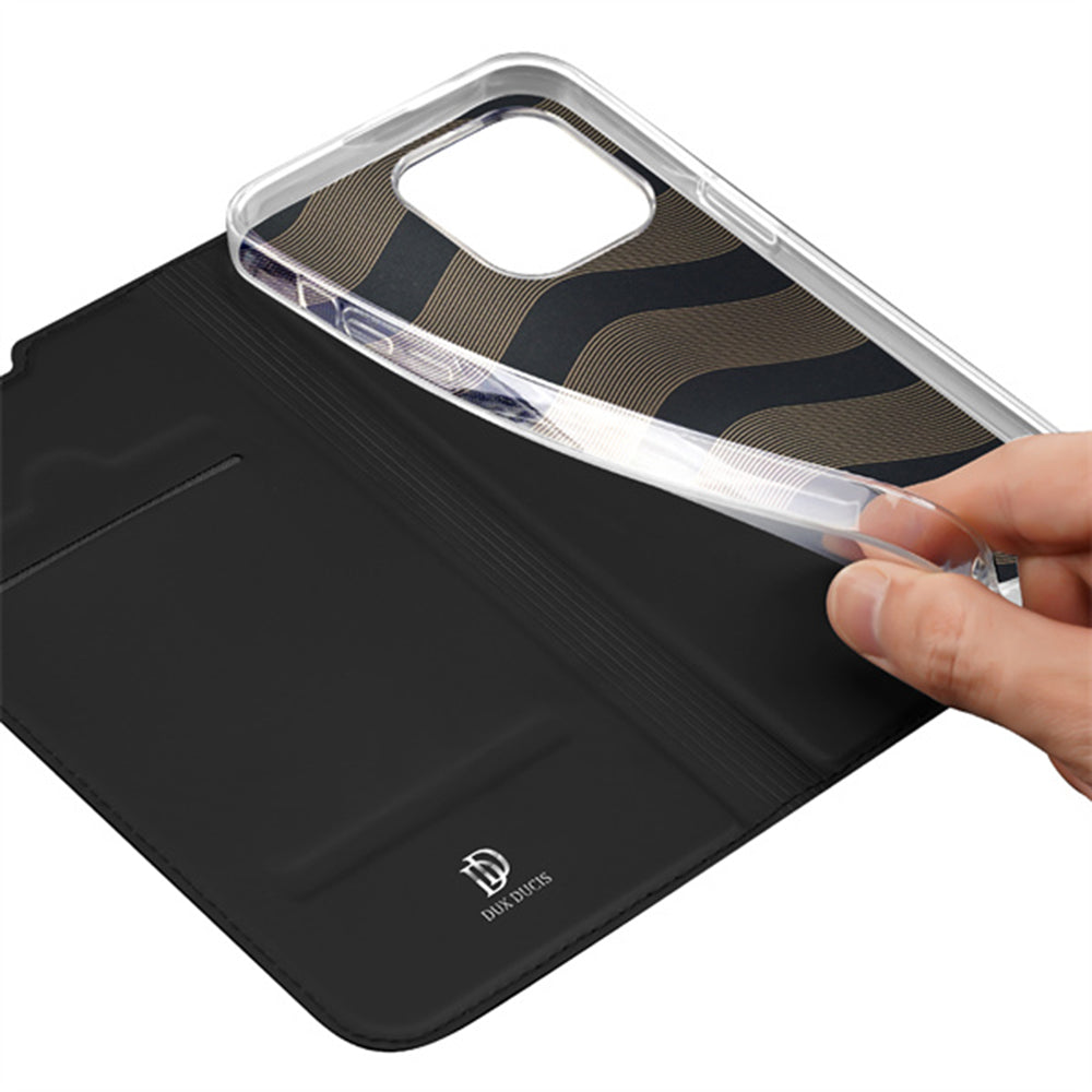 Калъф за Apple iPhone 14 Pro, DUX DUCIS, Skin Pro, Черен