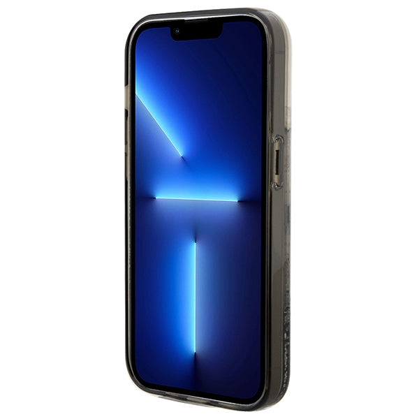 Калъф за Apple iPhone 14 Pro Max, Karl Lagerfeld, Liquid Glitter Choupette, Прозрачен