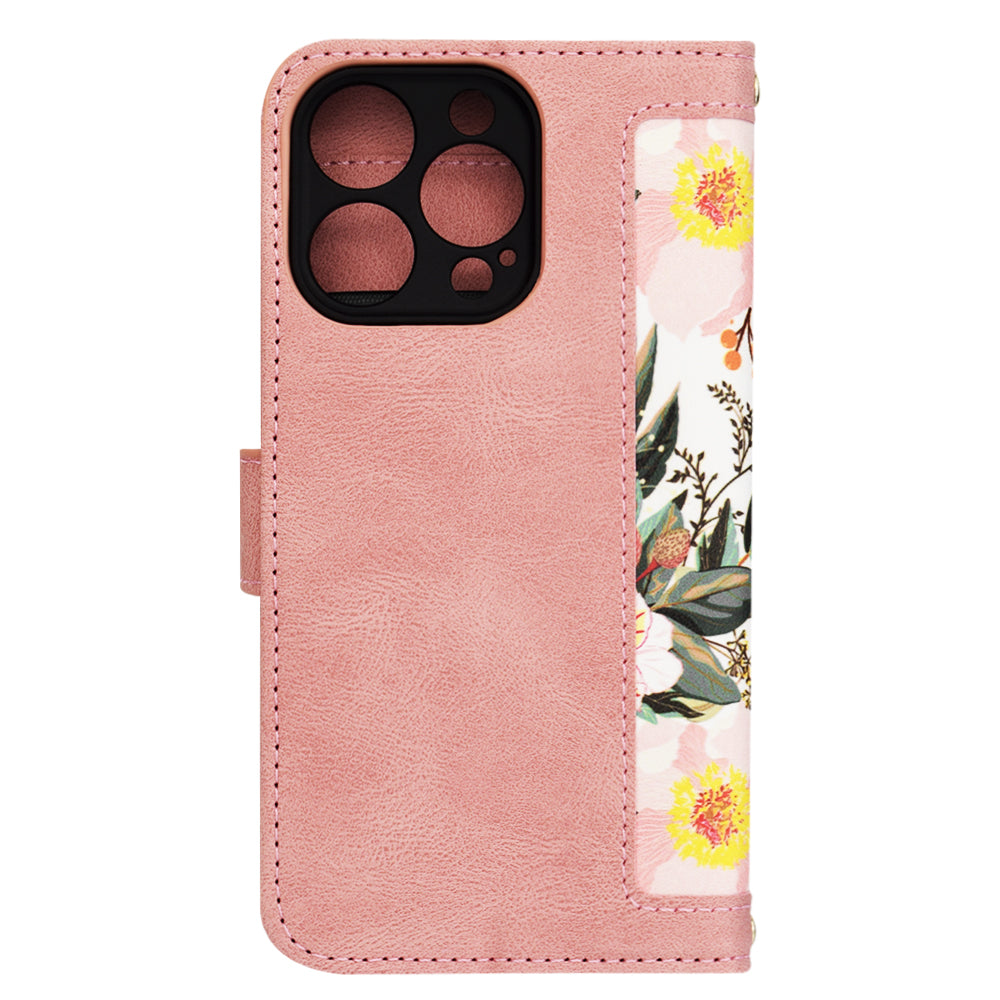 Калъф за Apple iPhone 14 Pro, Techsuit, FlipCraft, Розов