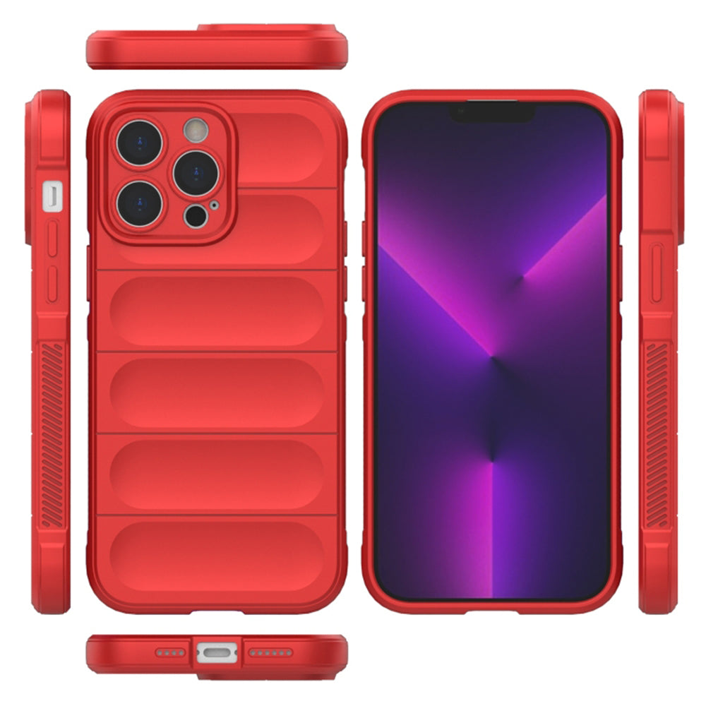 Калъф за Apple iPhone 14 Pro, Techsuit, Magic Shield, Лилав