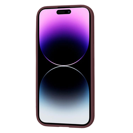 Калъф за Apple iPhone 14 Pro, Techsuit, SoftFlex, Вишнев