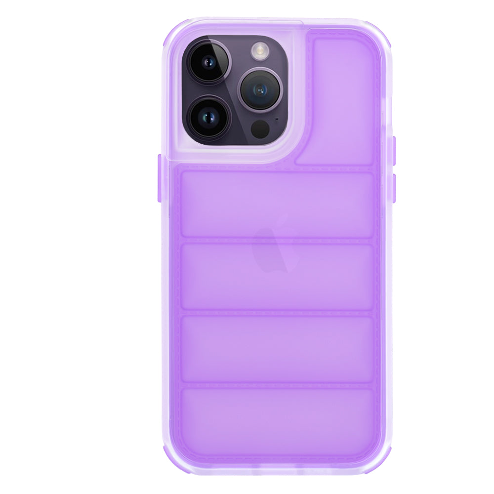 Калъф за Apple iPhone 14 Pro, Techsuit, Wave Shield, Лилав