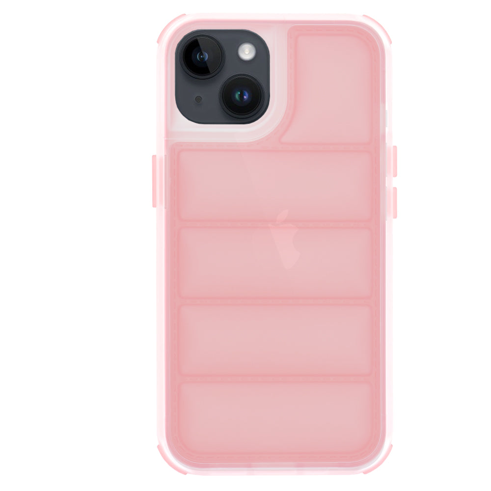 Калъф за Apple iPhone 14, Techsuit, Wave Shield, Розов