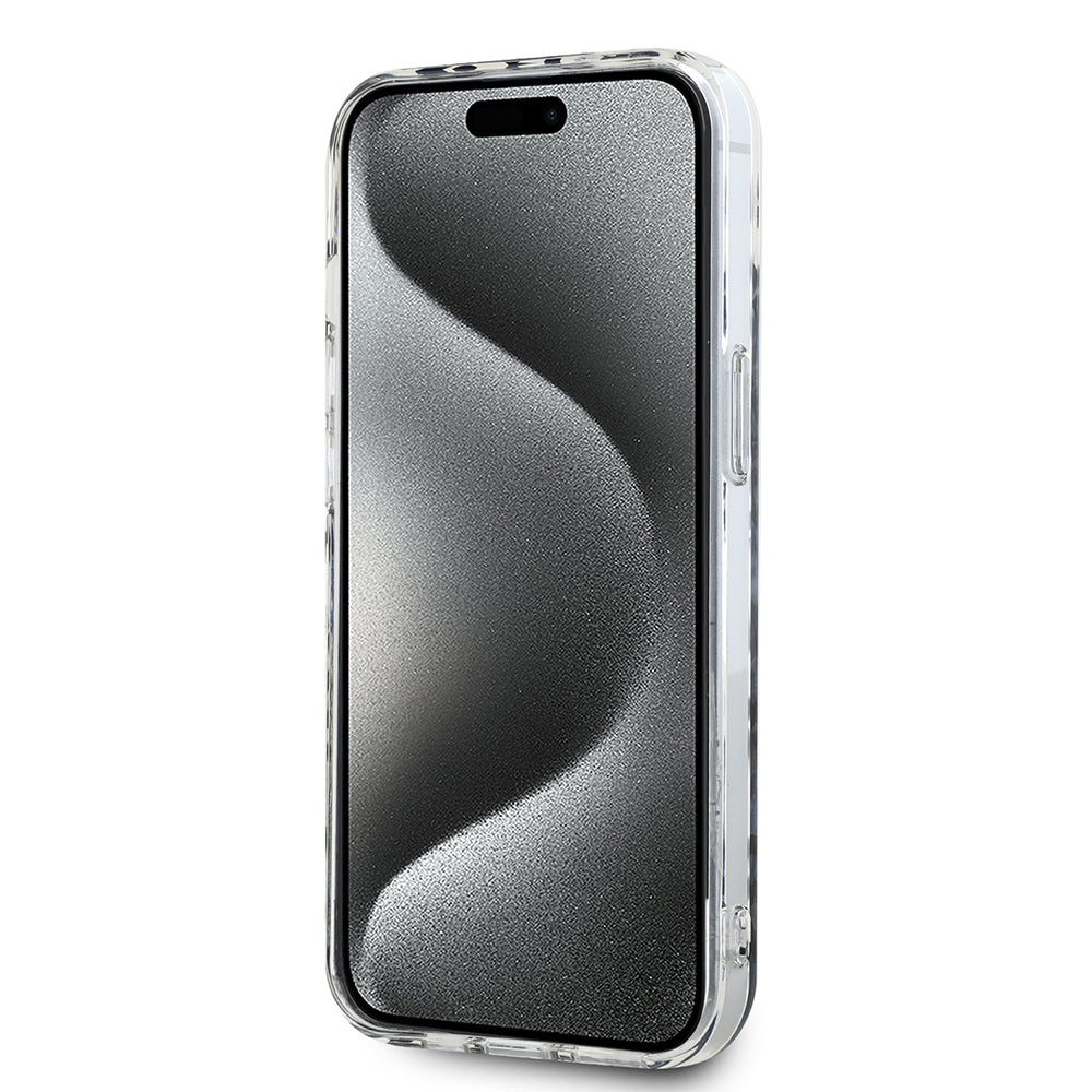 Калъф за Apple iPhone 15, Karl Lagerfeld, IML Luxury Gold Fullover Logo, Златист