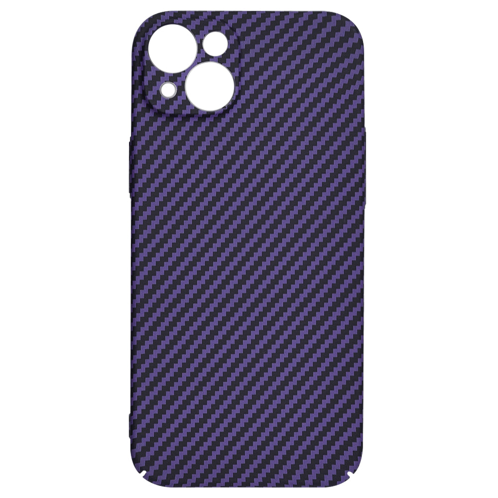 Калъф за Apple iPhone 15 Plus, Techsuit, Carbonite FiberShell, Лилав