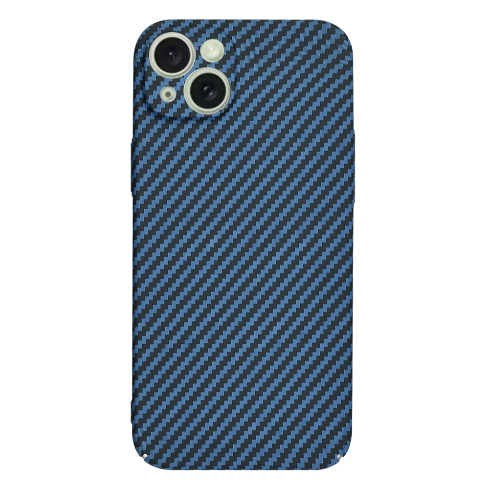 Калъф за Apple iPhone 15 Plus, Techsuit, Carbonite FiberShell, Тюркоаз