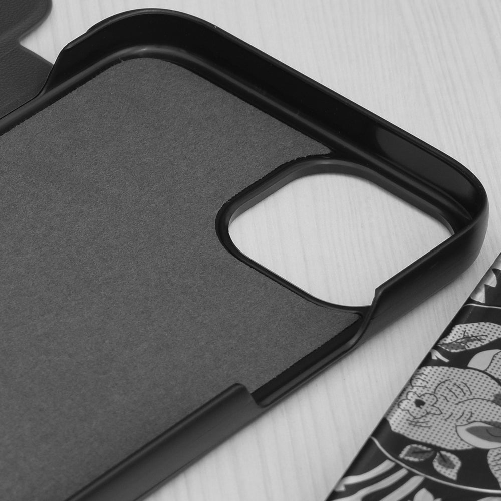 Калъф за Apple iPhone 15 Plus, Techsuit, eFold, Черен