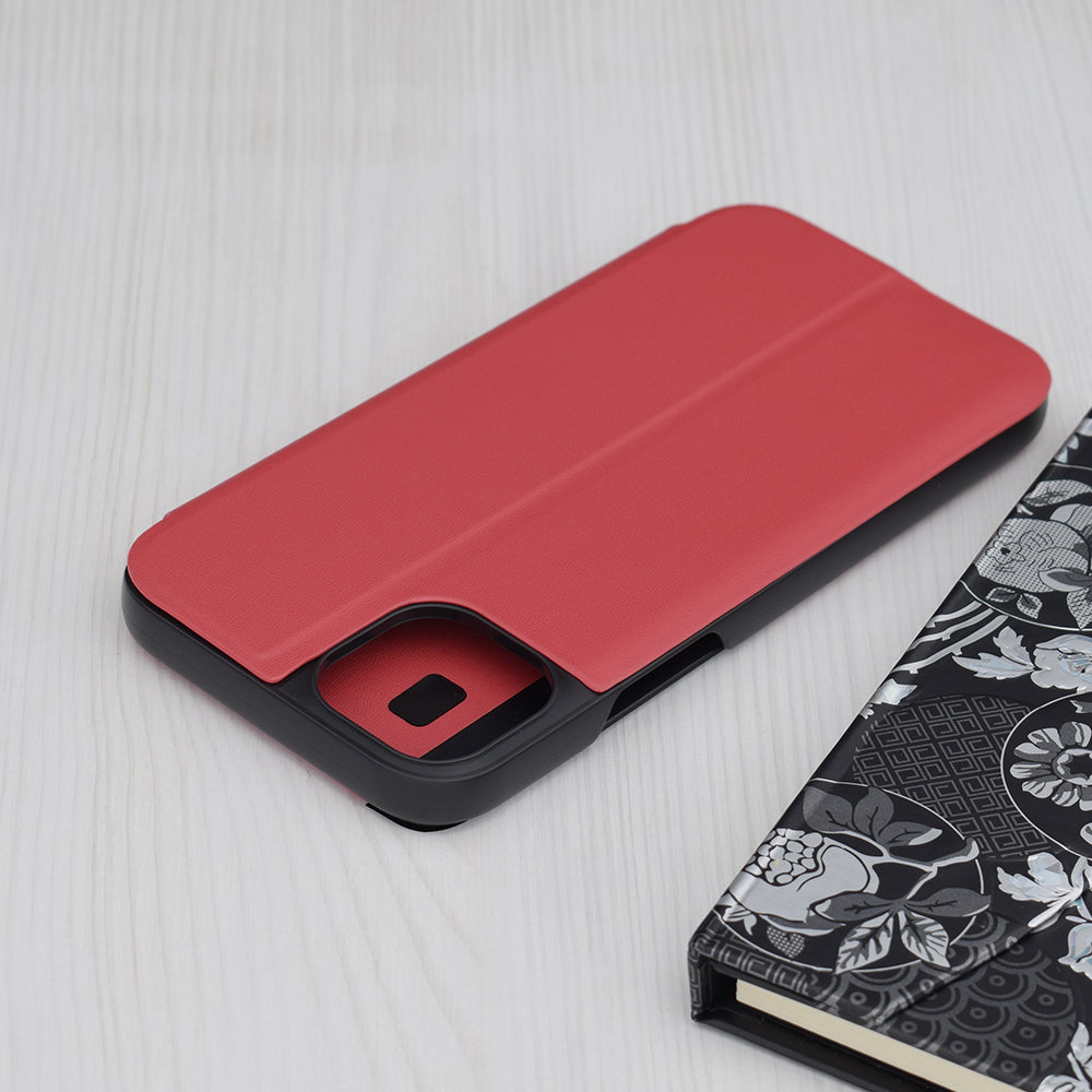 Калъф за Apple iPhone 15 Plus, Techsuit, eFold, Червен