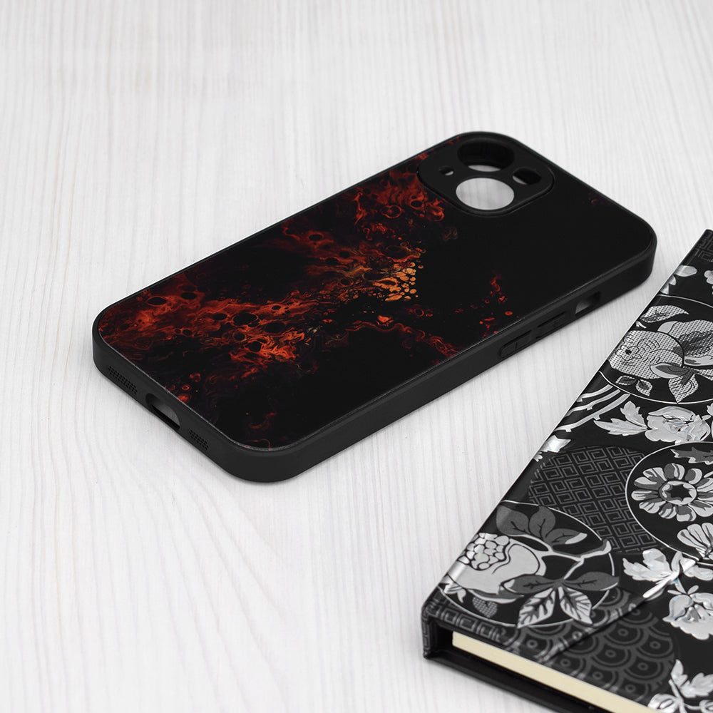 Калъф за Apple iPhone 15 Plus, Techsuit, Glaze, Червен