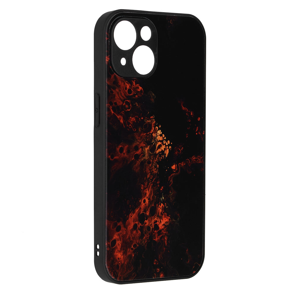 Калъф за Apple iPhone 15 Plus, Techsuit, Glaze, Червен