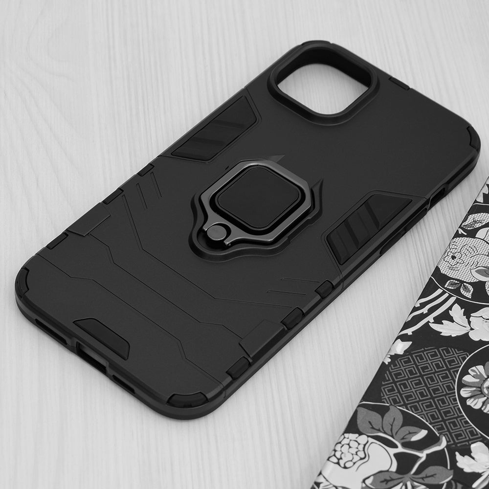 Калъф за Apple iPhone 15 Plus, Techsuit, Shield, Черен