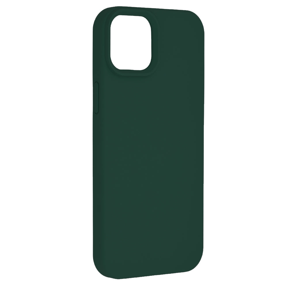 Калъф за Apple iPhone 15 Plus, Techsuit, Soft Edge, Тъмнозелен