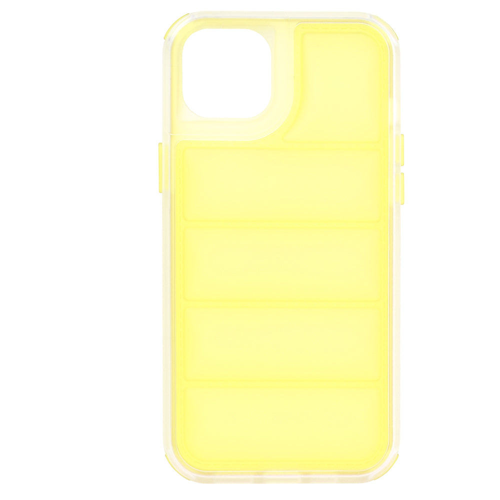 Калъф за Apple iPhone 15 Plus, Techsuit, Wave Shield, Жълт