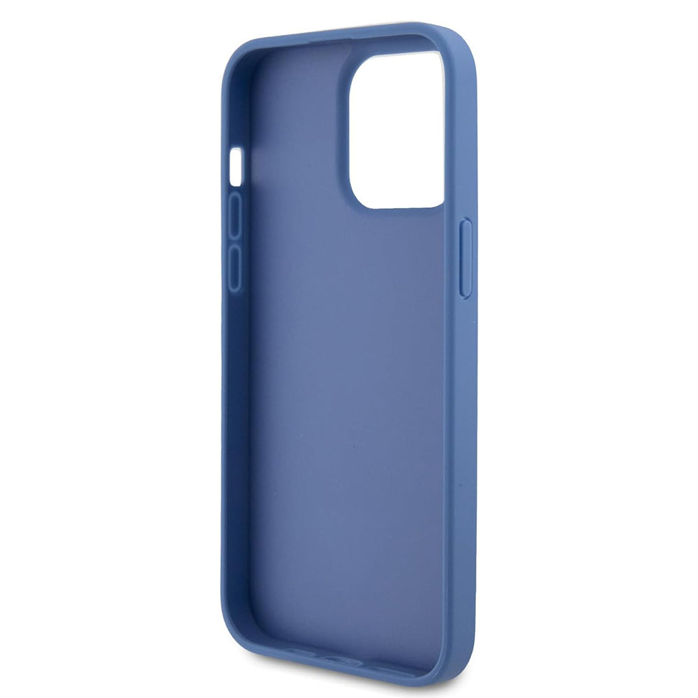 Калъф за Apple iPhone 15 Pro, Guess, Crossbody 4G Metal Logo, Син