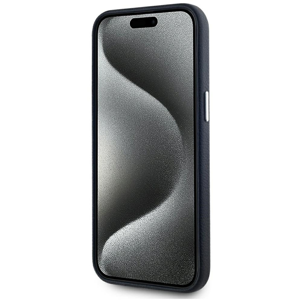 Калъф за Apple iPhone 15 Pro, Karl Lagerfeld, Grained Hotel RSG, Черен