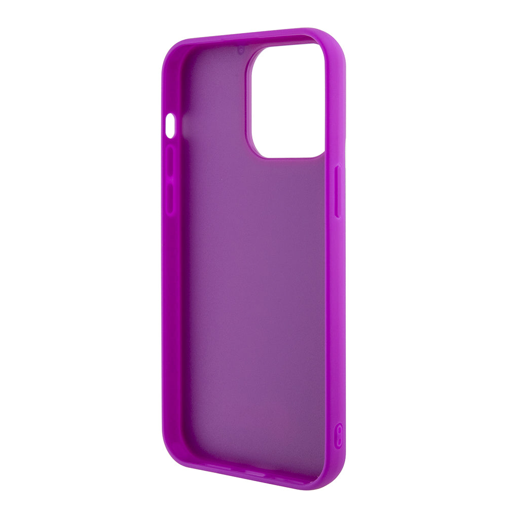 Калъф за Apple iPhone 15 Pro Max, Guess, Disco Metal Script, Фуксия