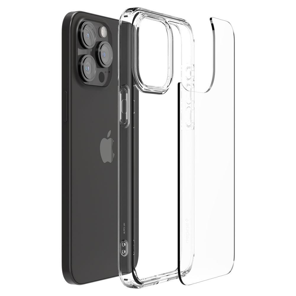 Калъф за Apple iPhone 15 Pro Max, Spigen, Ultra Hybrid, Прозрачен