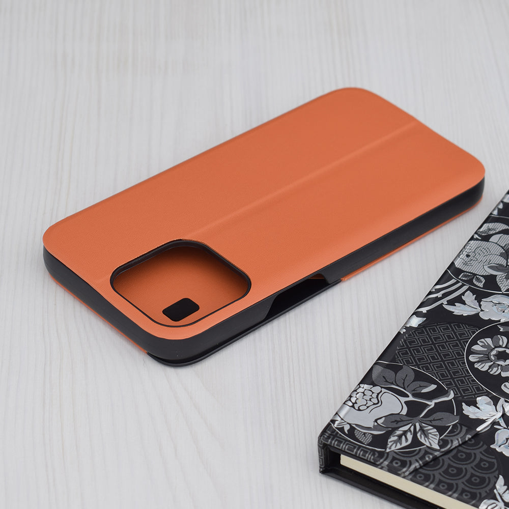 Калъф за Apple iPhone 15 Pro Max, Techsuit, eFold, Оранжев