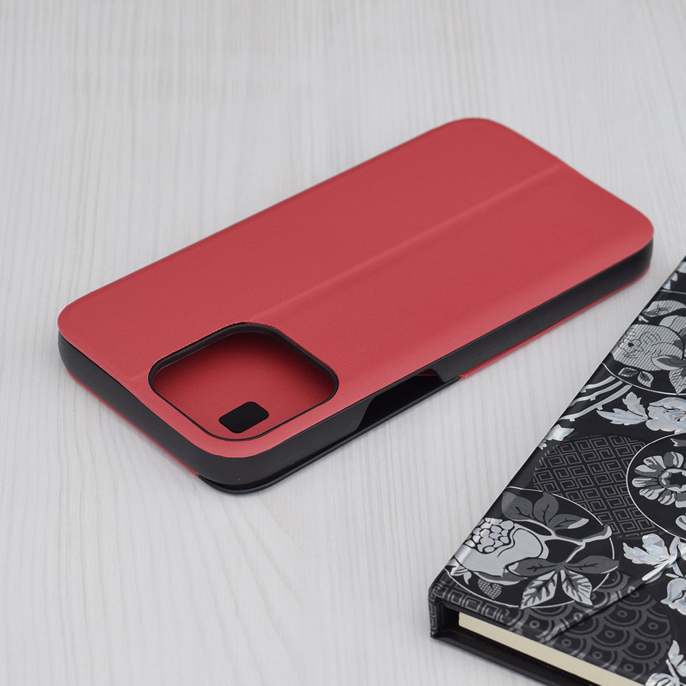 Калъф за Apple iPhone 15 Pro Max, Techsuit, eFold, Червен
