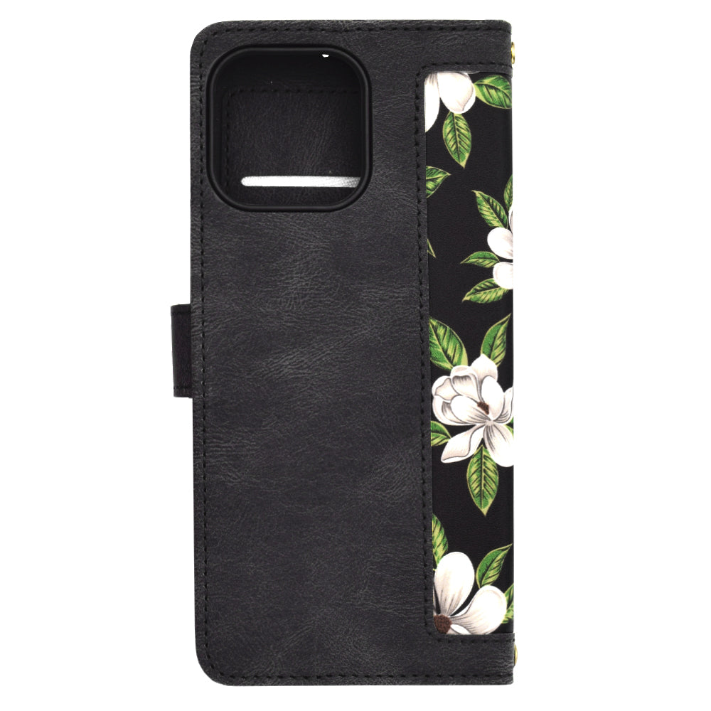 Калъф за Apple iPhone 15 Pro Max, Techsuit, FlipCraft, Черен