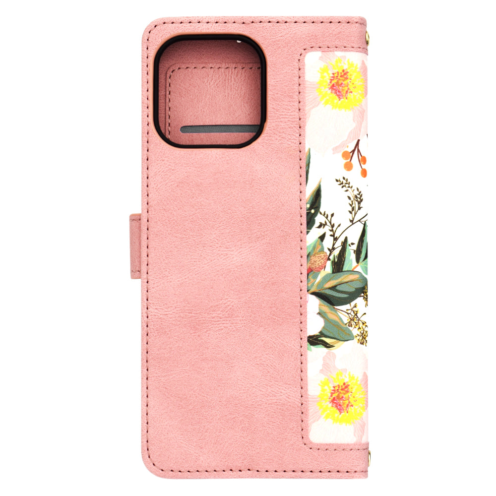 Калъф за Apple iPhone 15 Pro Max, Techsuit, FlipCraft, Розов