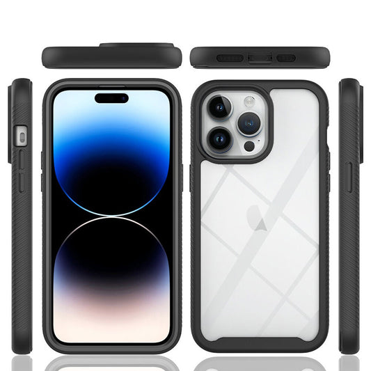 Калъф за Apple iPhone 15 Pro, Techsuit, Defense360 Pro, Черен