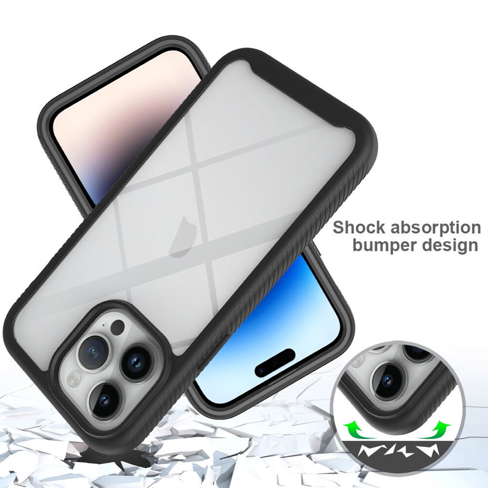 Калъф за Apple iPhone 15 Pro, Techsuit, Defense360 Pro, Черен
