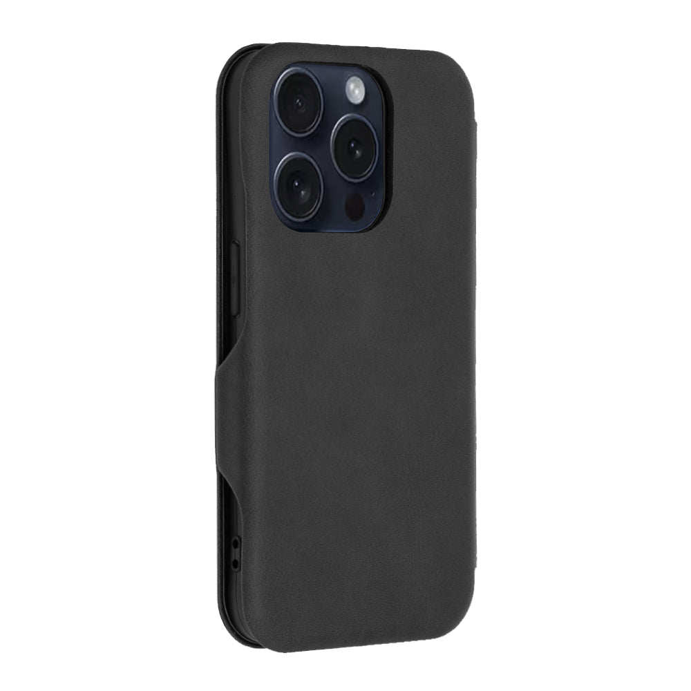 Калъф за Apple iPhone 15 Pro, Techsuit, Safe Wallet Plus, Черен