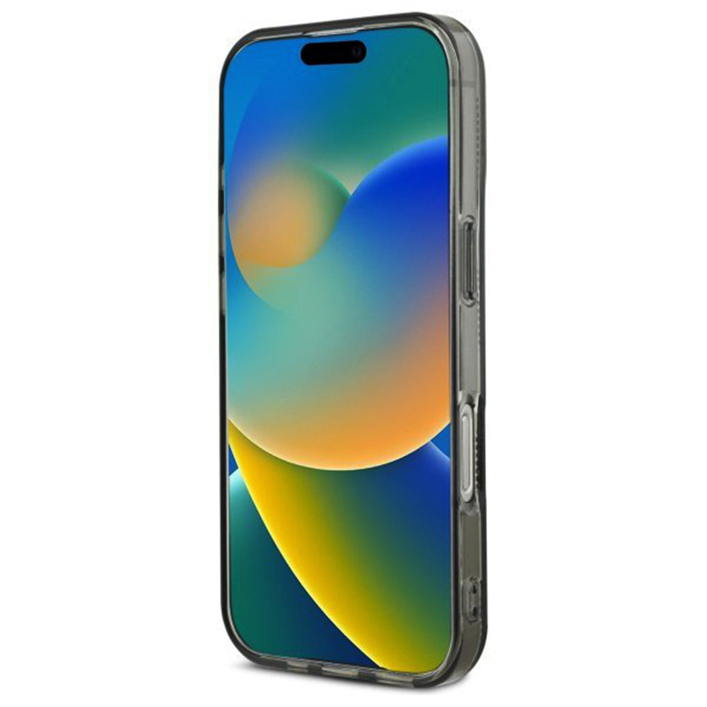 Калъф за Apple iPhone 16, Karl Lagerfeld, IML Luxury Electroplated Karl's Head, Черен