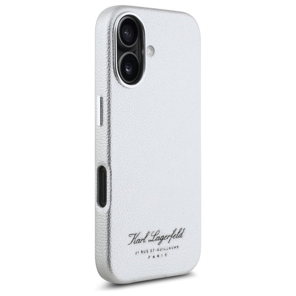 Case for Apple iPhone 16, Karl Lagerfeld, RSG, Grey