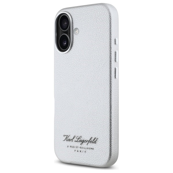 Case for Apple iPhone 16, Karl Lagerfeld, RSG, Grey