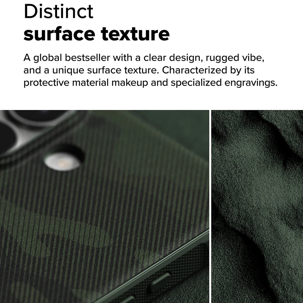 Калъф за Apple iPhone 16 Plus, Ringke, Onyx Design, Зелен