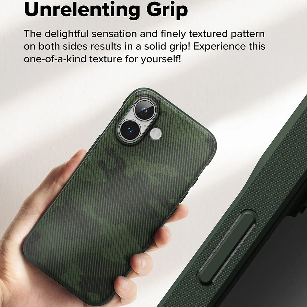 Калъф за Apple iPhone 16 Plus, Ringke, Onyx Design, Зелен