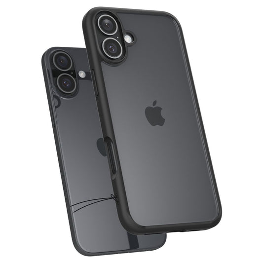 Калъф за Apple iPhone 16 Plus, Spigen, Ultra Hybrid, Матово Черен