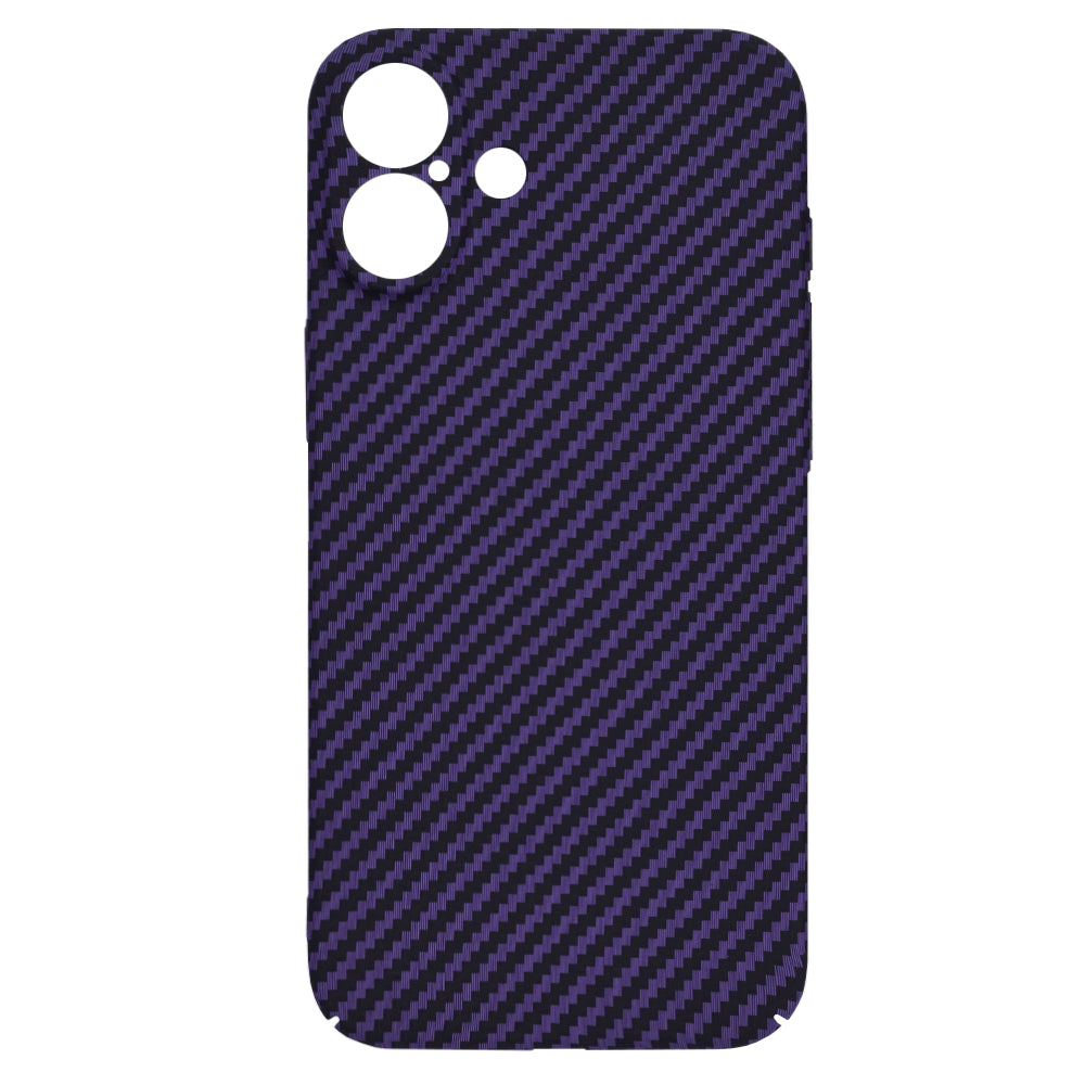 Калъф за Apple iPhone 16 Plus, Techsuit, Carbonite FiberShell, Лилав