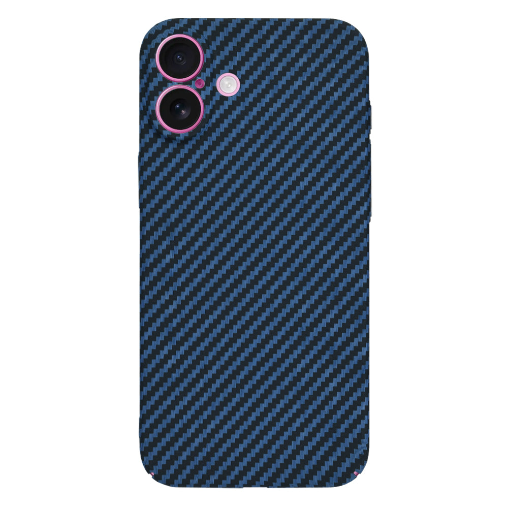 Калъф за Apple iPhone 16 Plus, Techsuit, Carbonite FiberShell, Тюркоаз