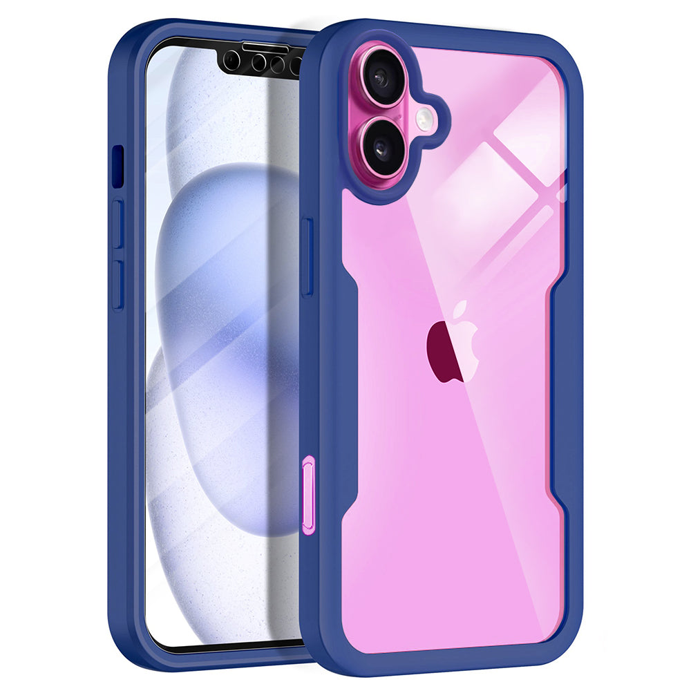Калъф за Apple iPhone 16 Plus, Techsuit, ColorVerse 360, Син