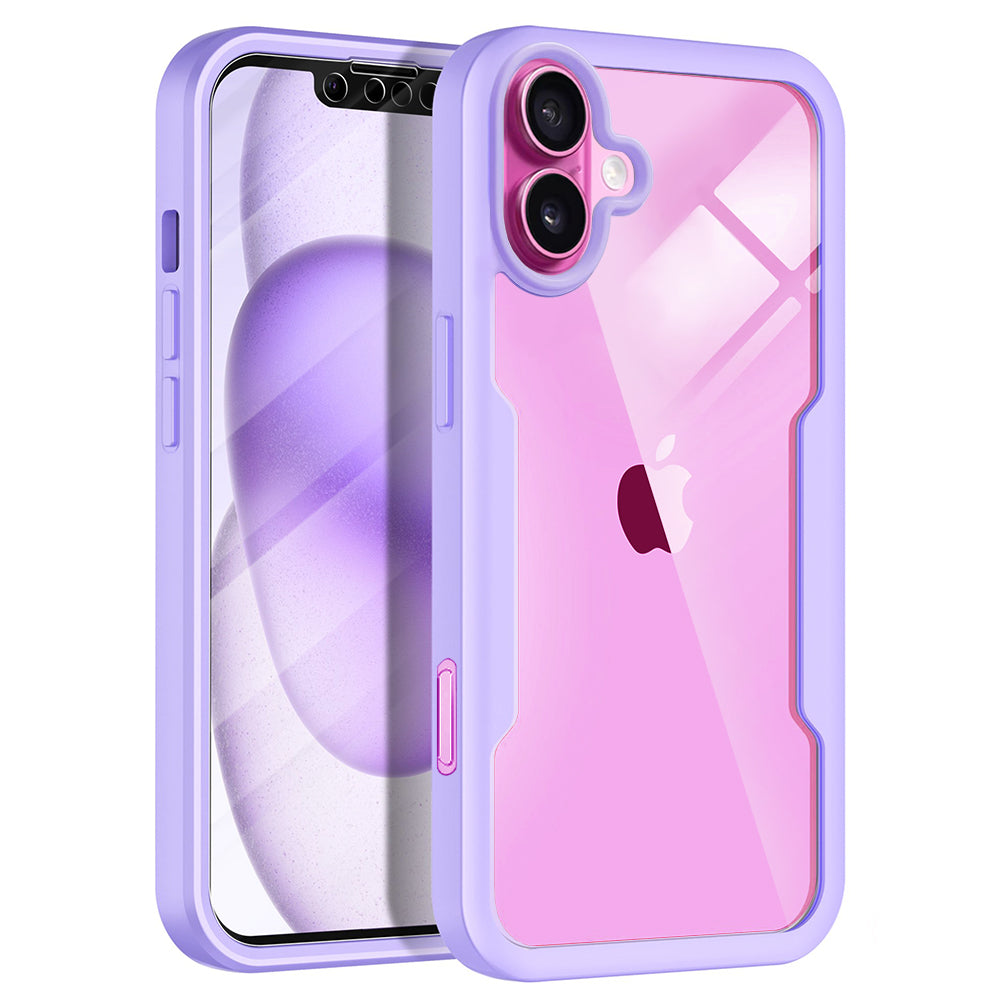 Калъф за Apple iPhone 16 Plus, Techsuit, ColorVerse 360, Лилав