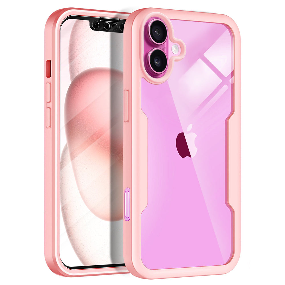 Калъф за Apple iPhone 16 Plus, Techsuit, ColorVerse 360, Розов