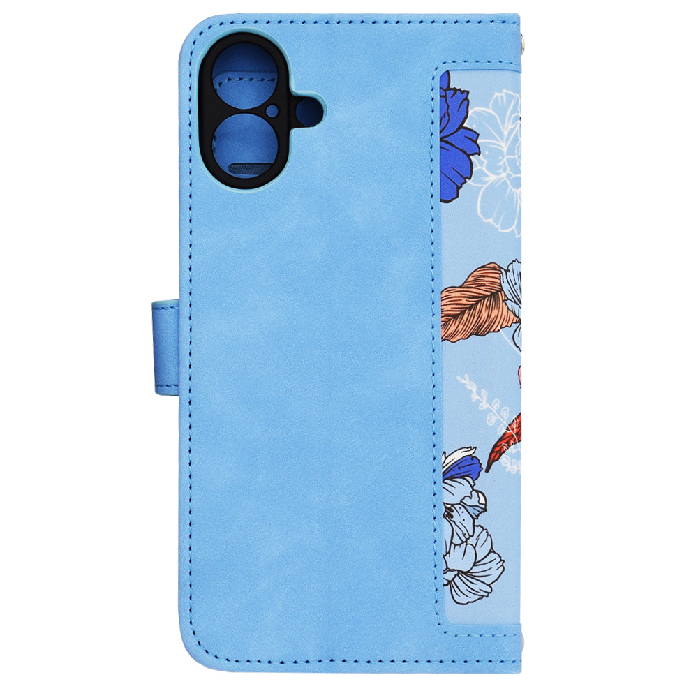 Калъф за Apple iPhone 16 Plus, Techsuit, FlipCraft, Син
