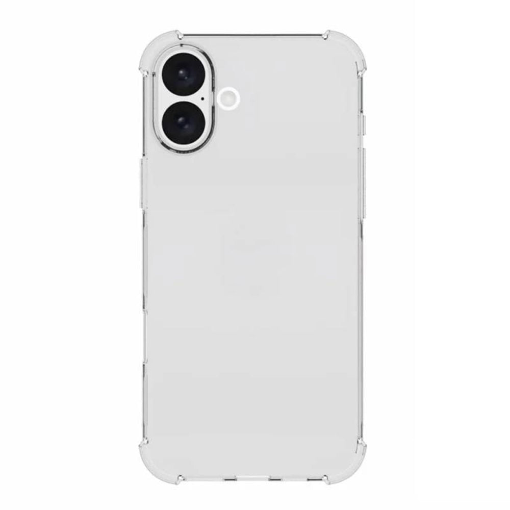 Калъф за Apple iPhone 16 Plus, Techsuit, Shockproof Clear (Голяма дупка за обектива), Прозрачен