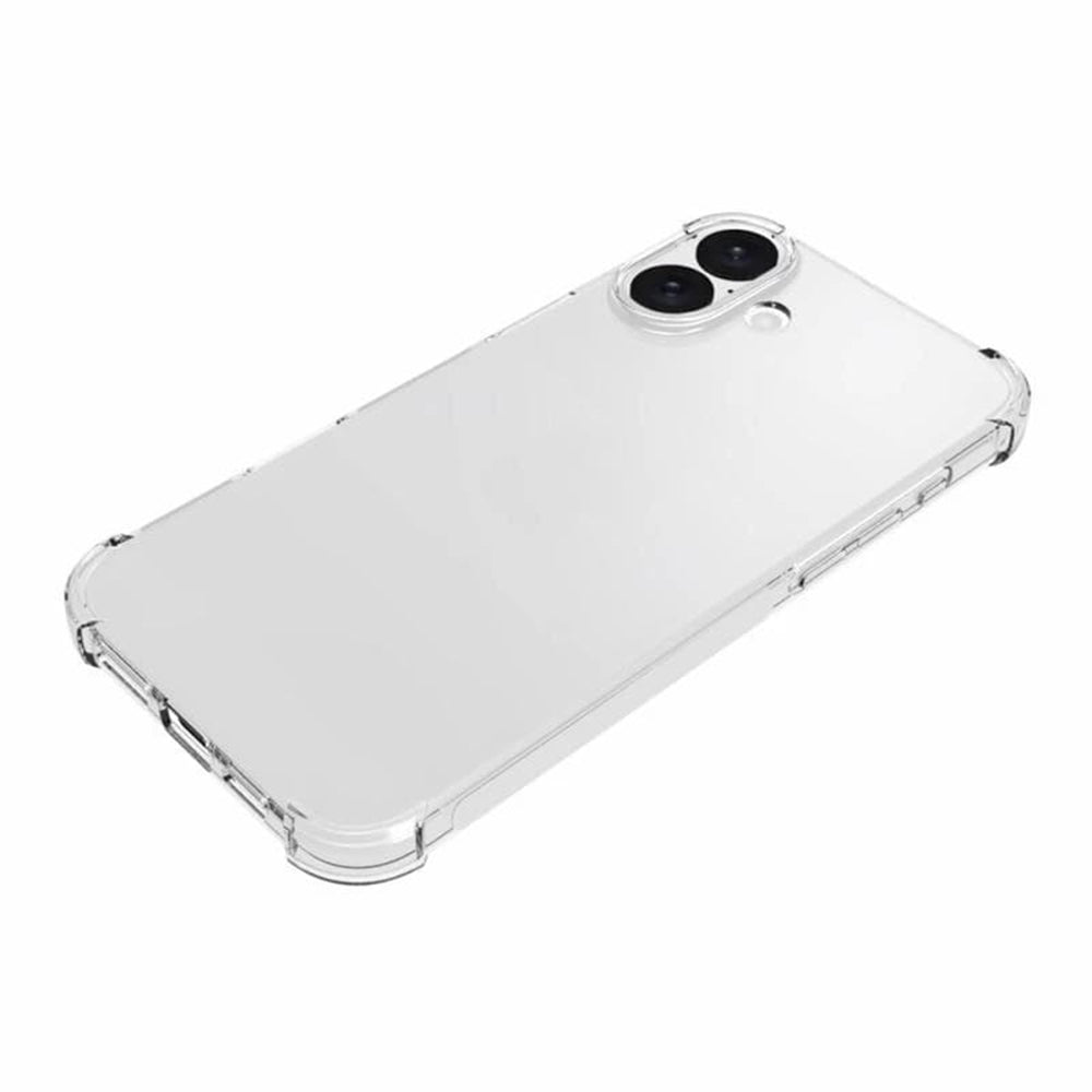Калъф за Apple iPhone 16 Plus, Techsuit, Shockproof Clear (Голяма дупка за обектива), Прозрачен