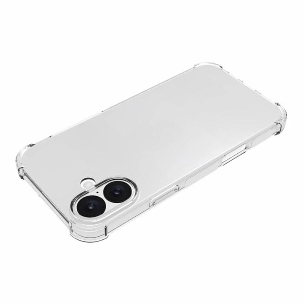 Калъф за Apple iPhone 16 Plus, Techsuit, Shockproof Clear (Голяма дупка за обектива), Прозрачен