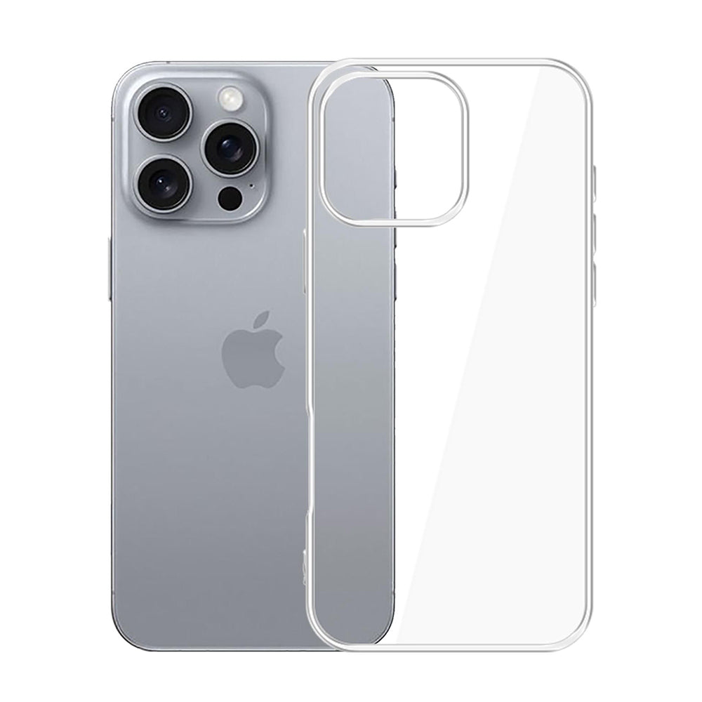 Калъф за Apple iPhone 16 Pro, 3MK, прозрачен, прозрачен
