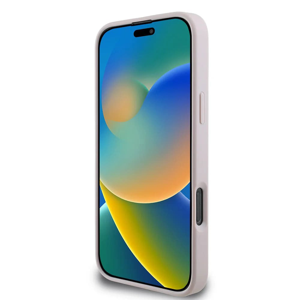 Калъф за Apple iPhone 16 Pro, Guess, 4G Big Logo, Розов